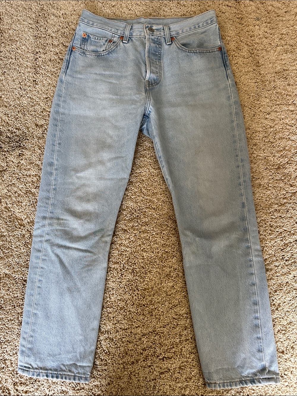 Levi's Light Blue 501s